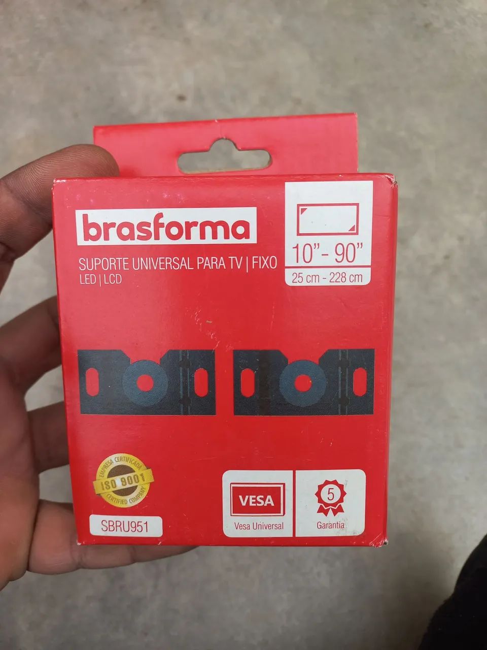 Suporte TV fixo até 90 polegadas - Foto 3