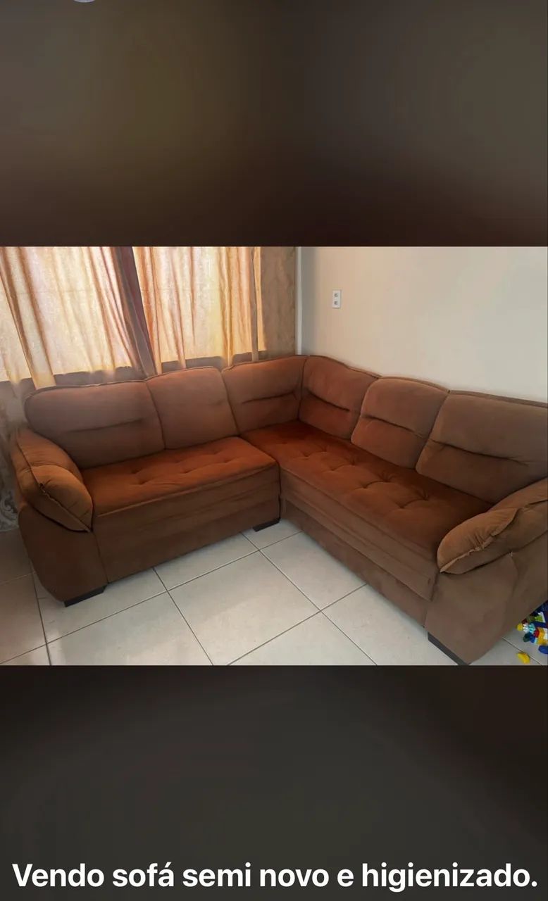Vende-se sofá semi novo 