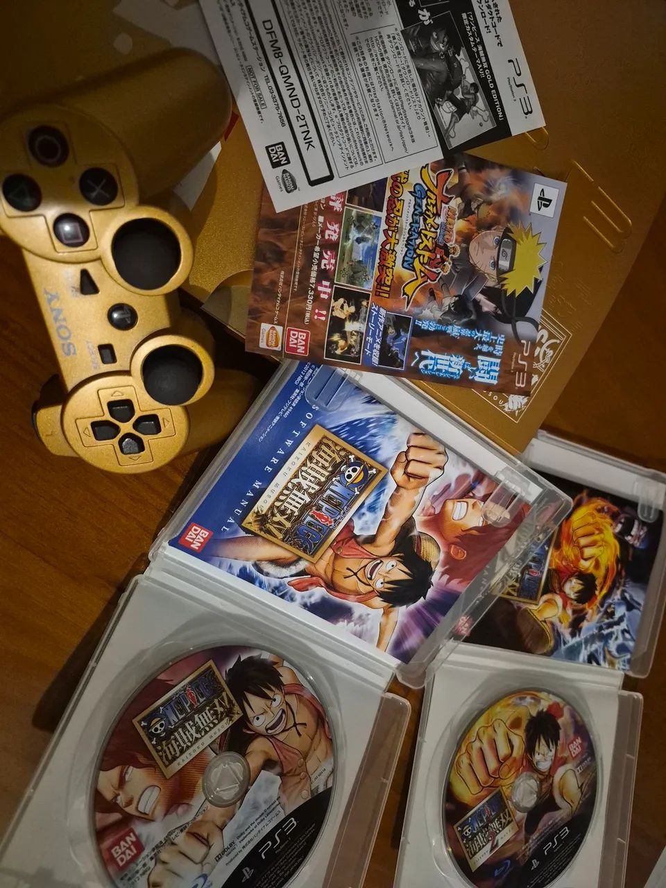 Ps3 Slim Edição One Piece Gold Edition - Sem caixa . - Foto 2