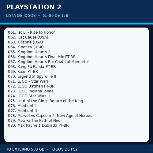 HD EXTERNO USB PARA PS2 - Foto 5