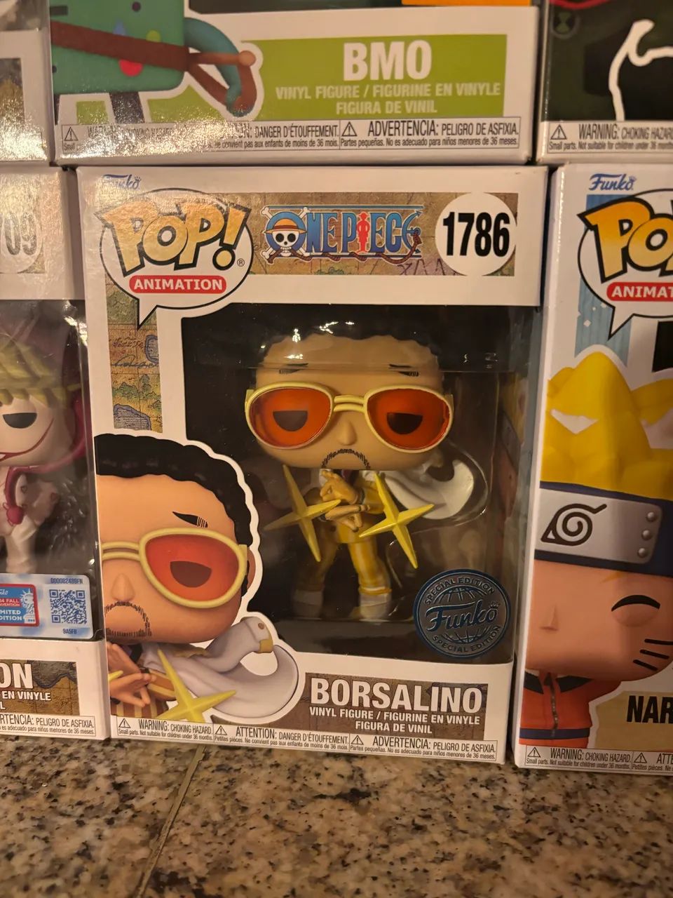 funko pop borsalino one piece lacrado