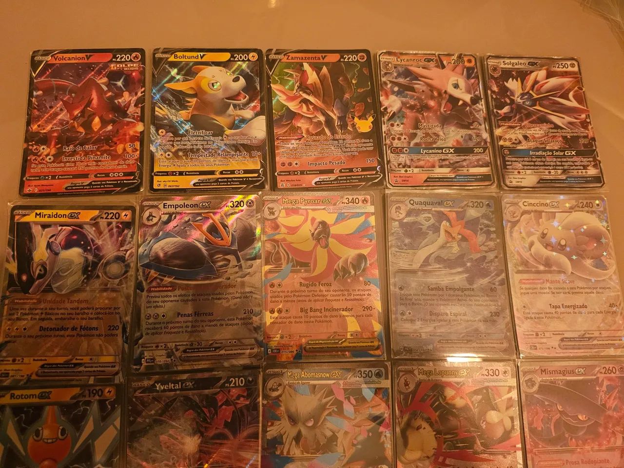 Coleção cartas pokemon EX, GX e V - Foto 2