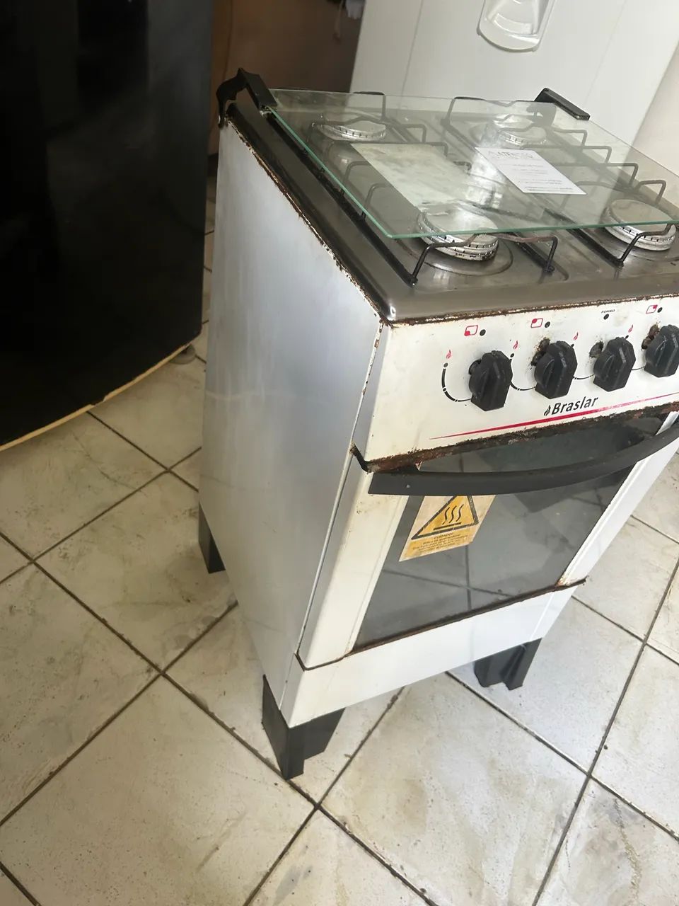 Fogão 4 bocas e forno (frete grátis) - Foto 4