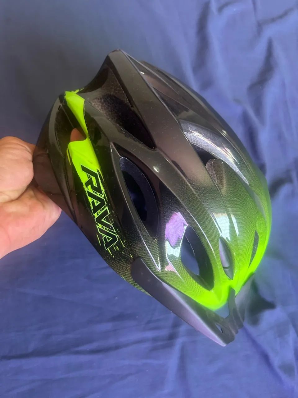 Capacete Ciclismo Rava Cycle Verde MTB  - Foto 5