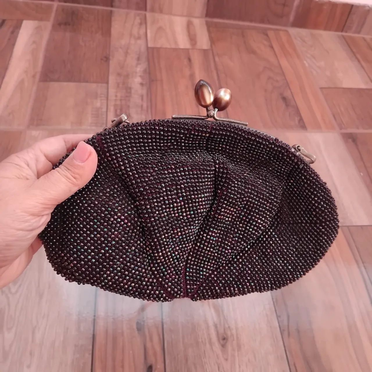 Bolsa de mão antiga  - Foto 3