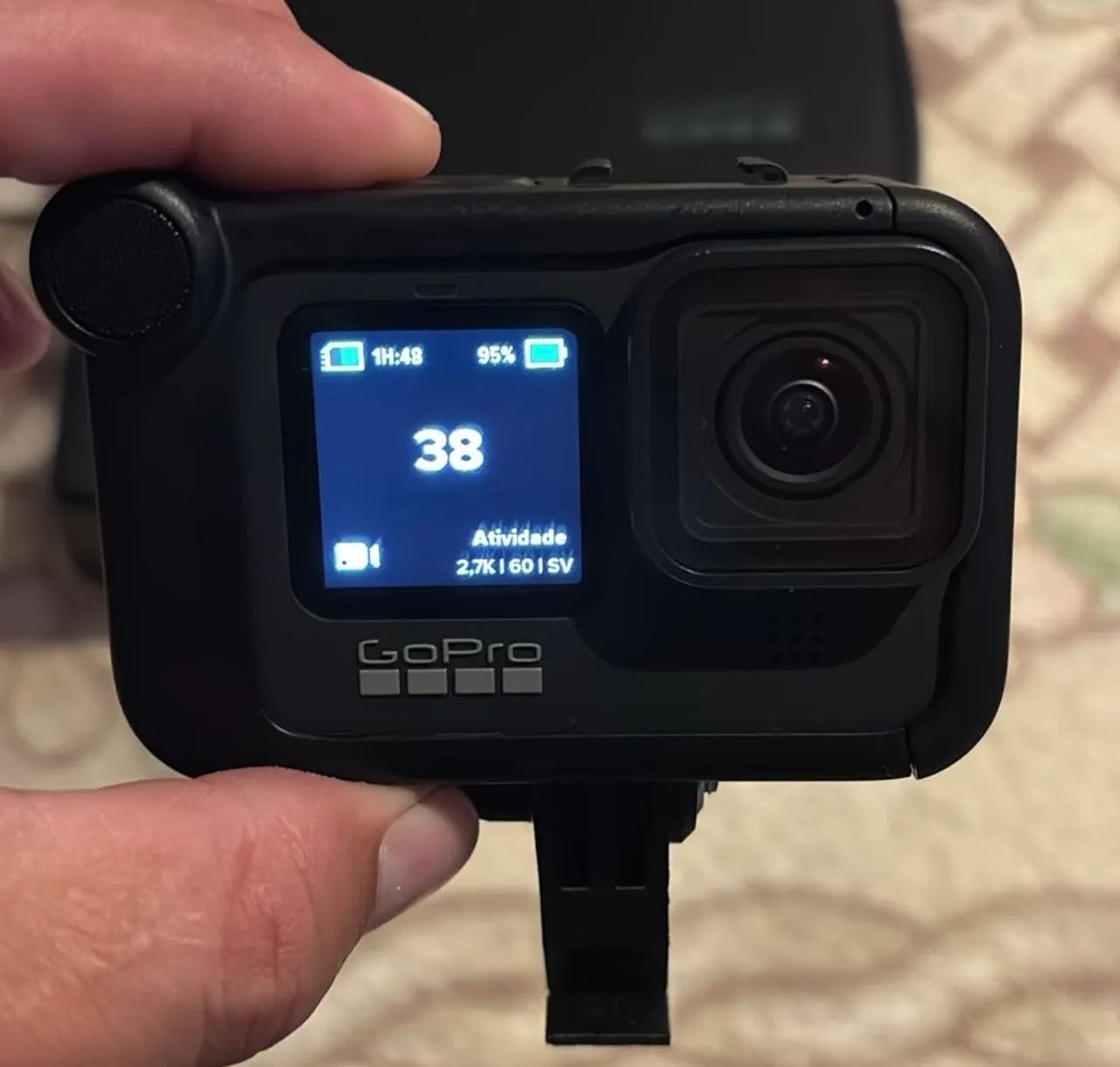 Gopro hero 9 mais média mod e microfone dudacel - Câmeras e
