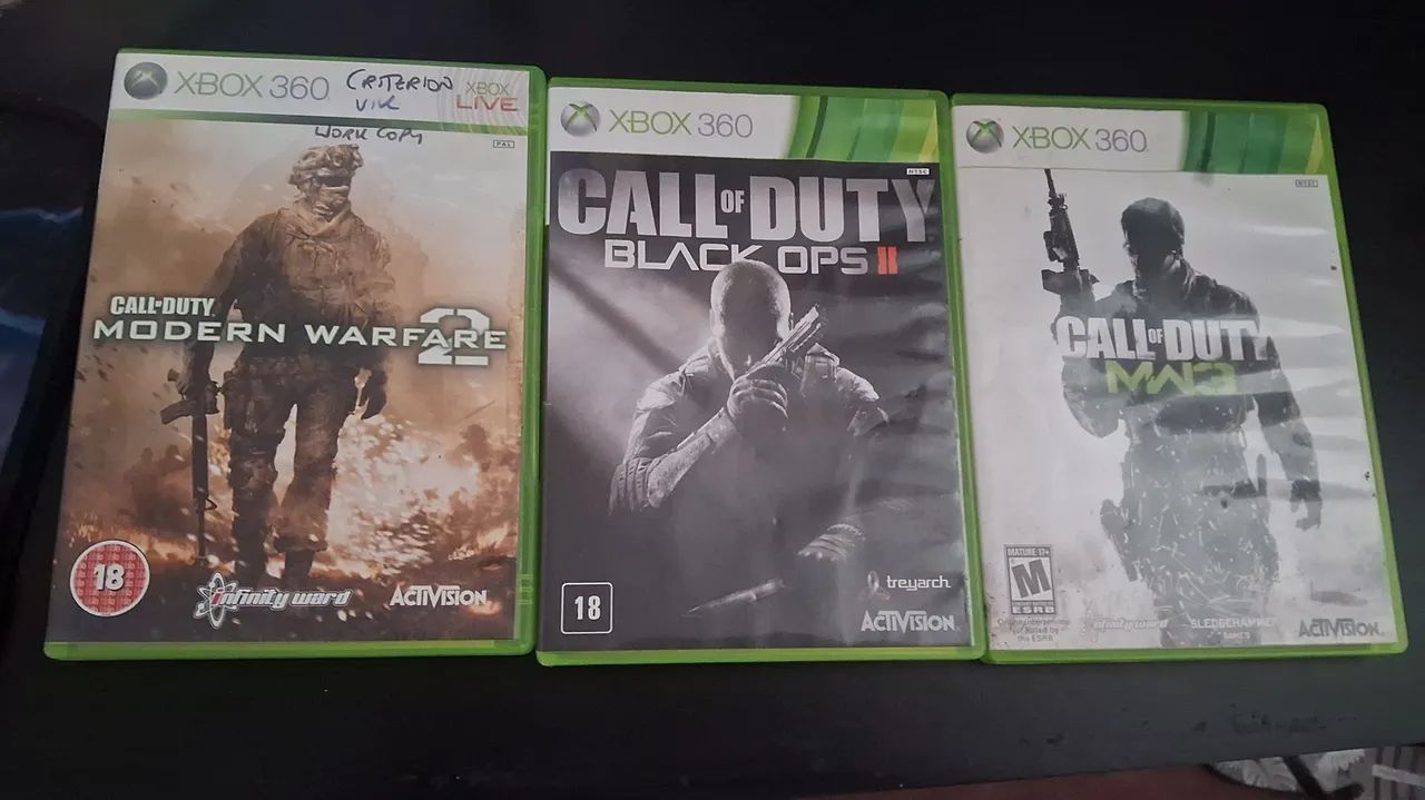 Kit Black ops 2 + MW2 + MW3 Xbox 360 - Foto 2