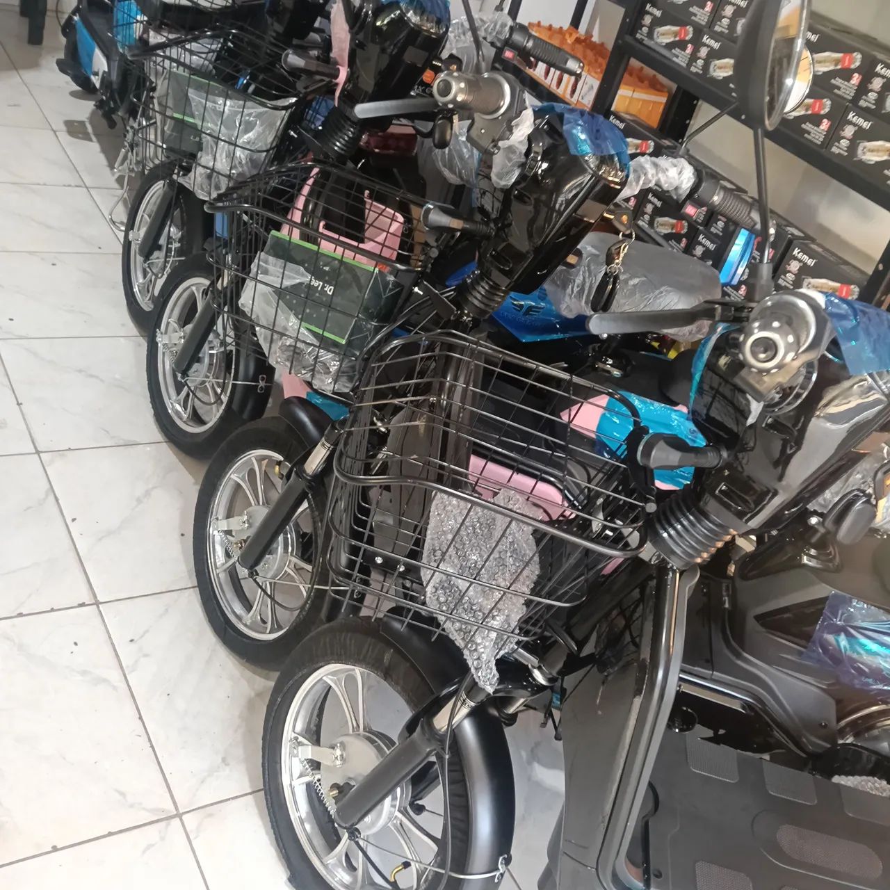 Baike elétricas na promoção 
