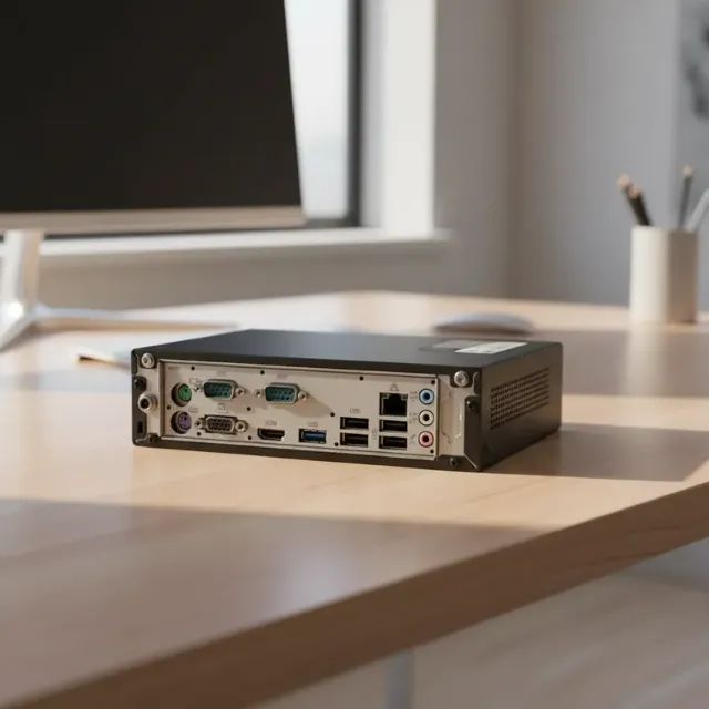Mini Pc Unisys U7064i Intel Celeron J1800 4gb Ram Ssd 128gb - Foto 4