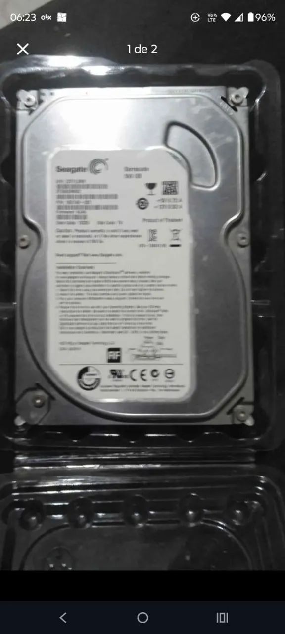 H.D Seagate Sata 500GB para PC
