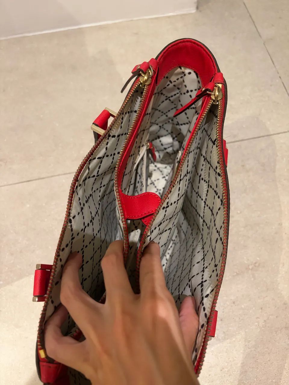 Bolsa Kate Spade Vermelha - Foto 5