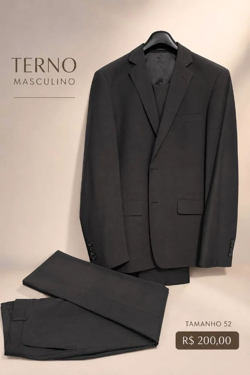 Terno e calça 