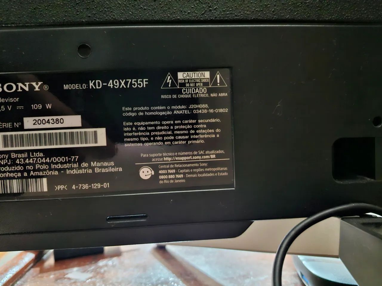 Sony tv Android controle por voz - Foto 4