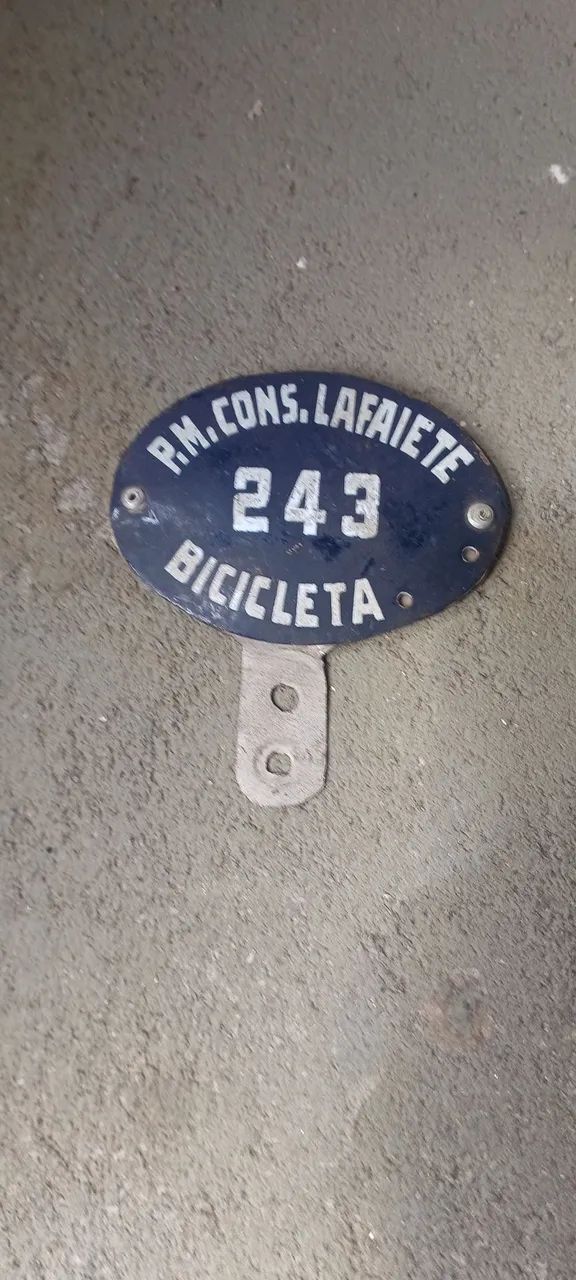 Placa antiga