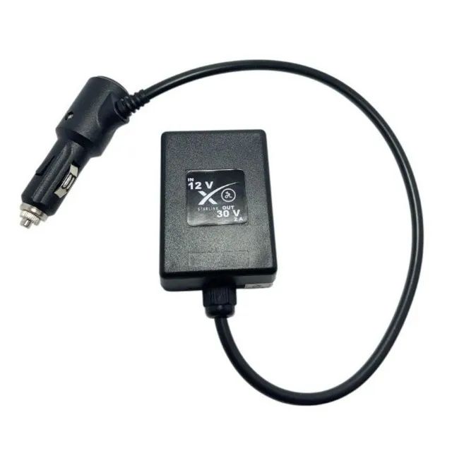 STARLINK MINI sem oscilação com estabilizador/conversor 12/24v para 30v, profissional