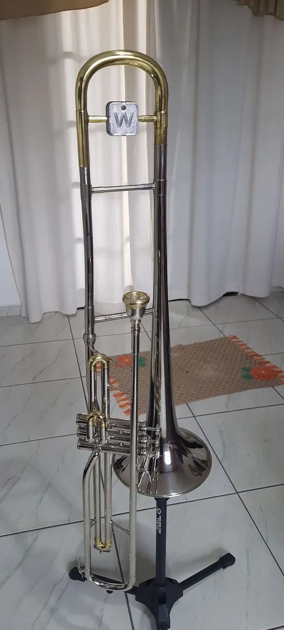 Trombone pisto Weril Brasil 