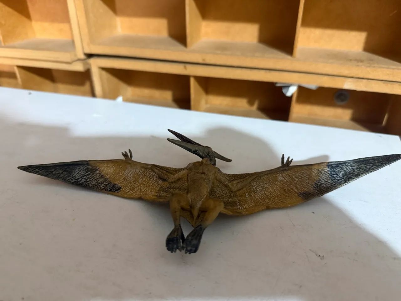 Action Figure educacional pterssauro pterodáctilo dino 23cm - Foto 5