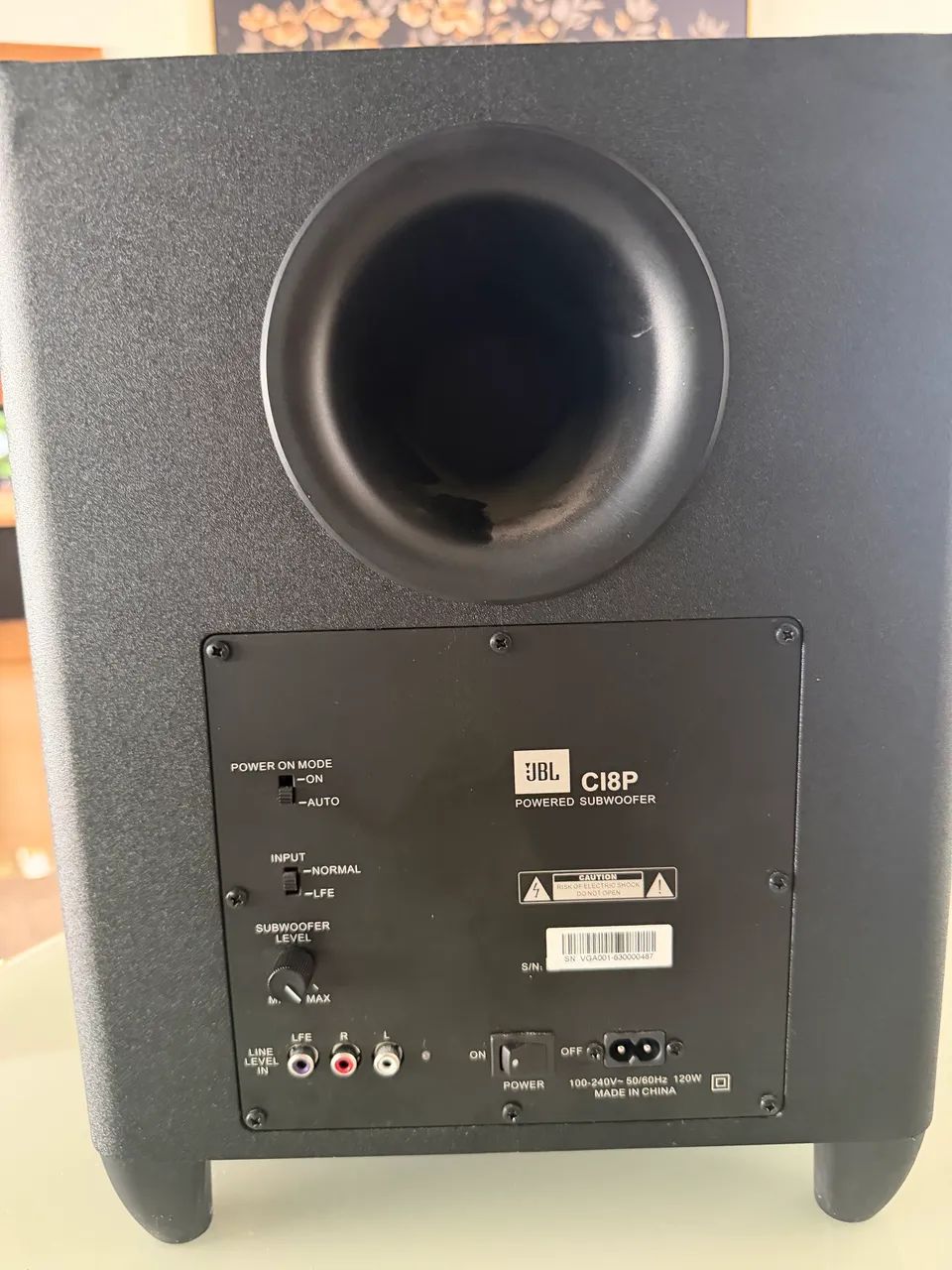 Caixa Subwoofer JBL 120w - Foto 5