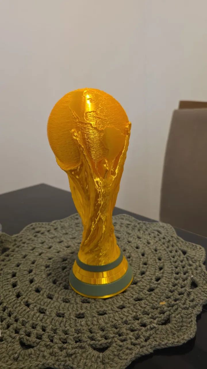 Taça da copa do mundo 3D - Foto 2