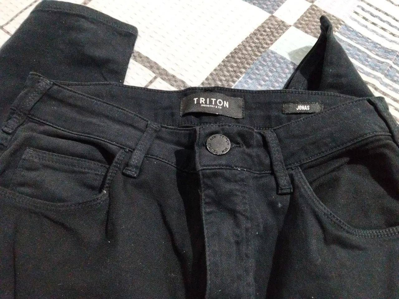 Calça jeans masculina tamanho 40 - Foto 2