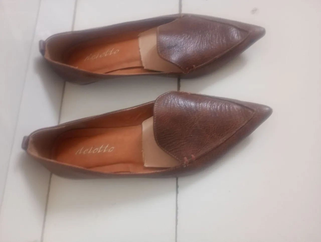 Sapato couro 