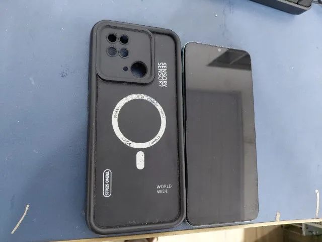 Celular Redmi 10c 128Gb Com Detalhes, Porem Funciona Tudo - Foto 2
