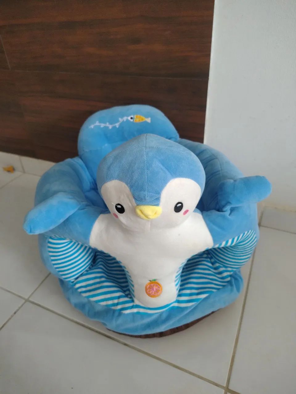 Assento de Apoio de Pelúcia para Bebê  - Foto 3