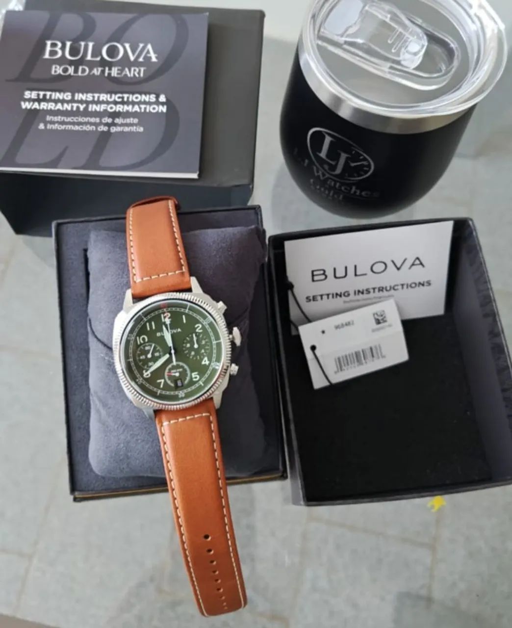 .Relógio Bulova Cronograph Especial Edition Military - Foto 4