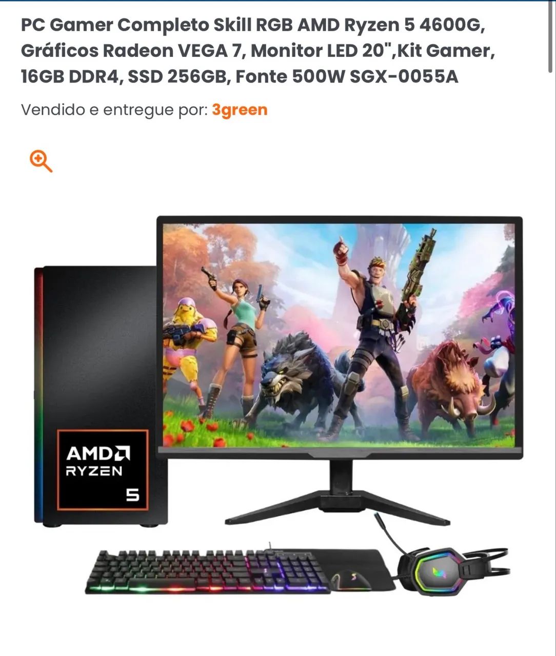Pc Gamer Completo - Foto 4