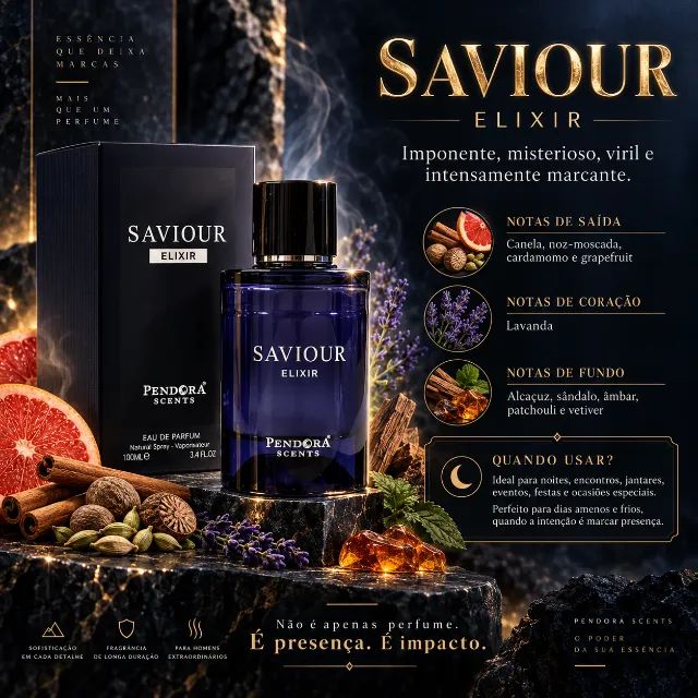 Perfume Saviour Elixir Pendora Scents