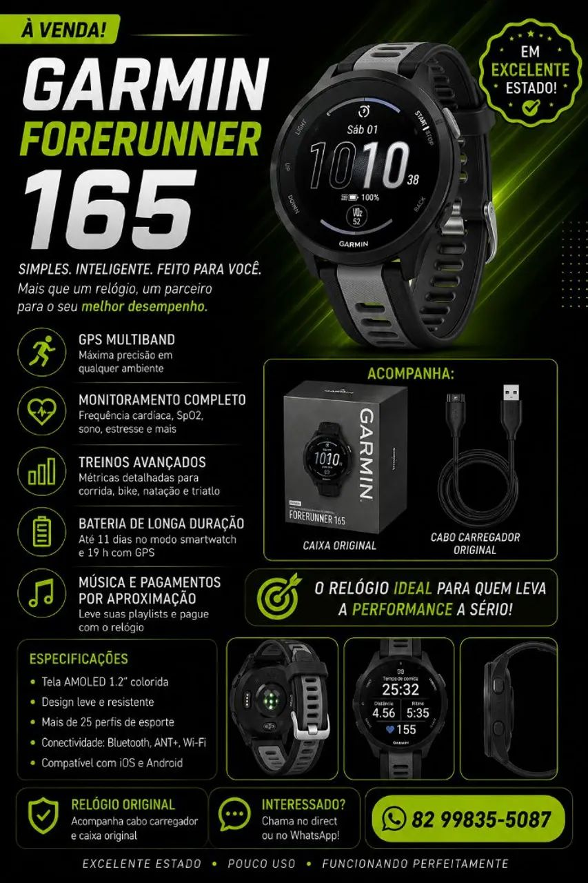 Garmin forerunner 165