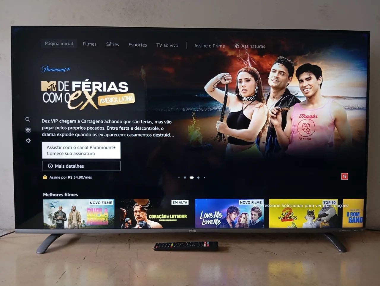 Tv Philco 55 polegadas SMART 4K  - Foto 3