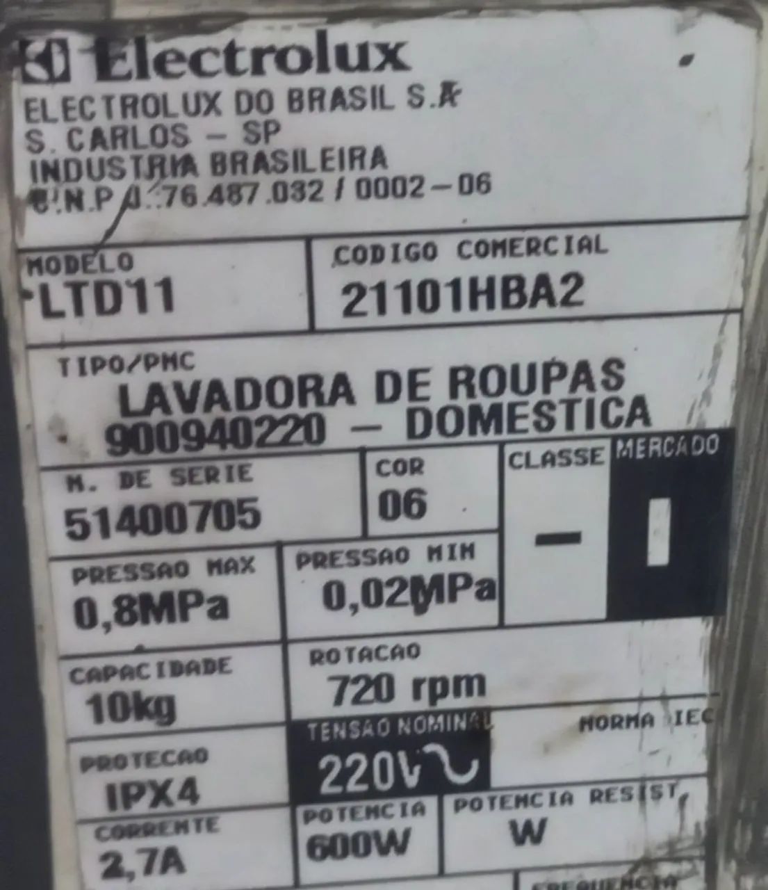 Máquina Lava Roupa - Foto 3