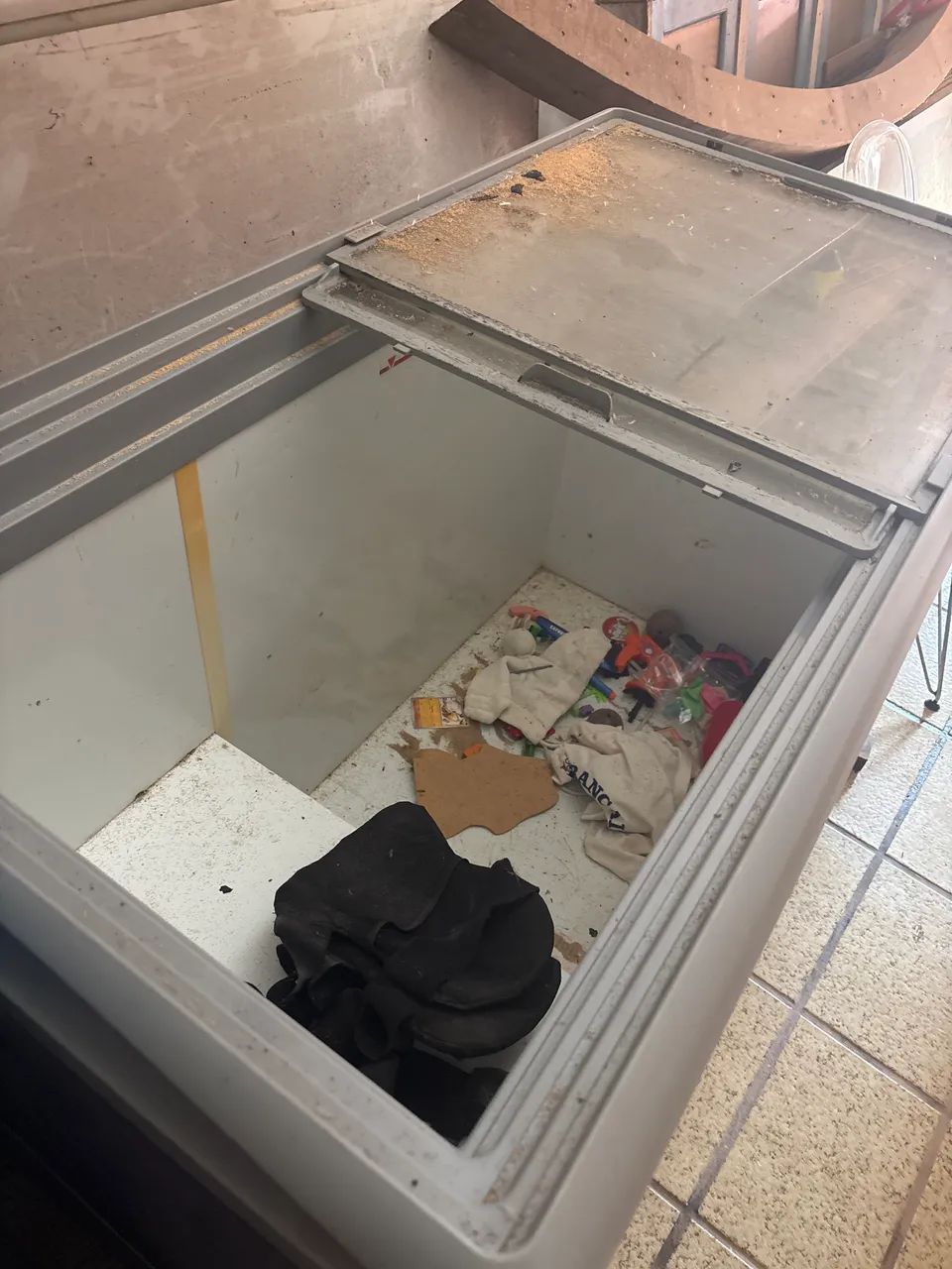 Freezer horizontal de vitrine - para conserto - Foto 2