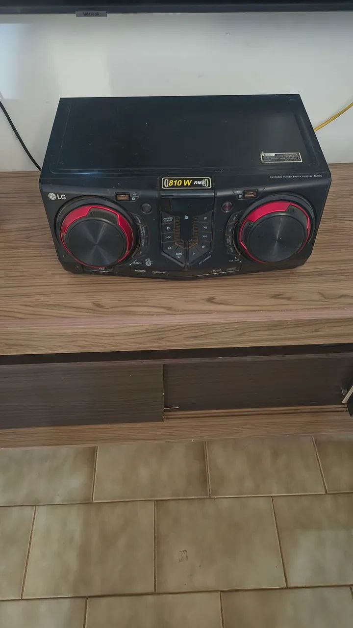 Caixa de som LG 800w