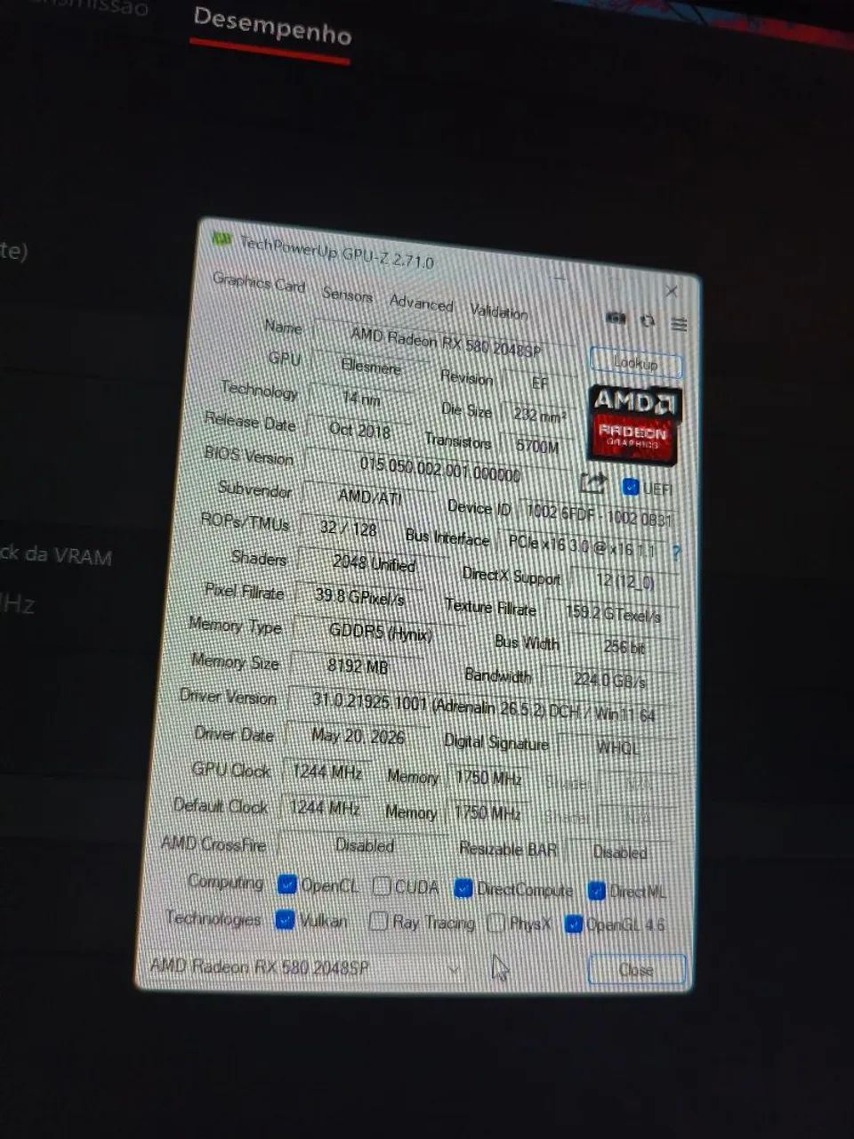 RX 580 8GB - Foto 2