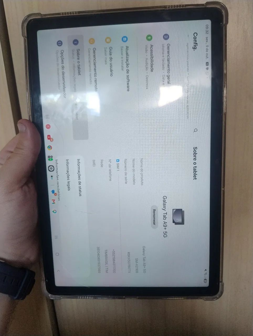 Galaxy Tab A9+ Plus wi-fi + 5g - Foto 2