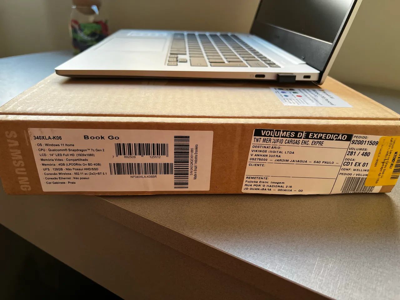 Notebook Samsung Galaxy Book Go - Novíssimo  - Foto 5