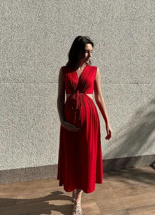 Vestido vermelho Gestante G - marca Whyalla - Foto 3