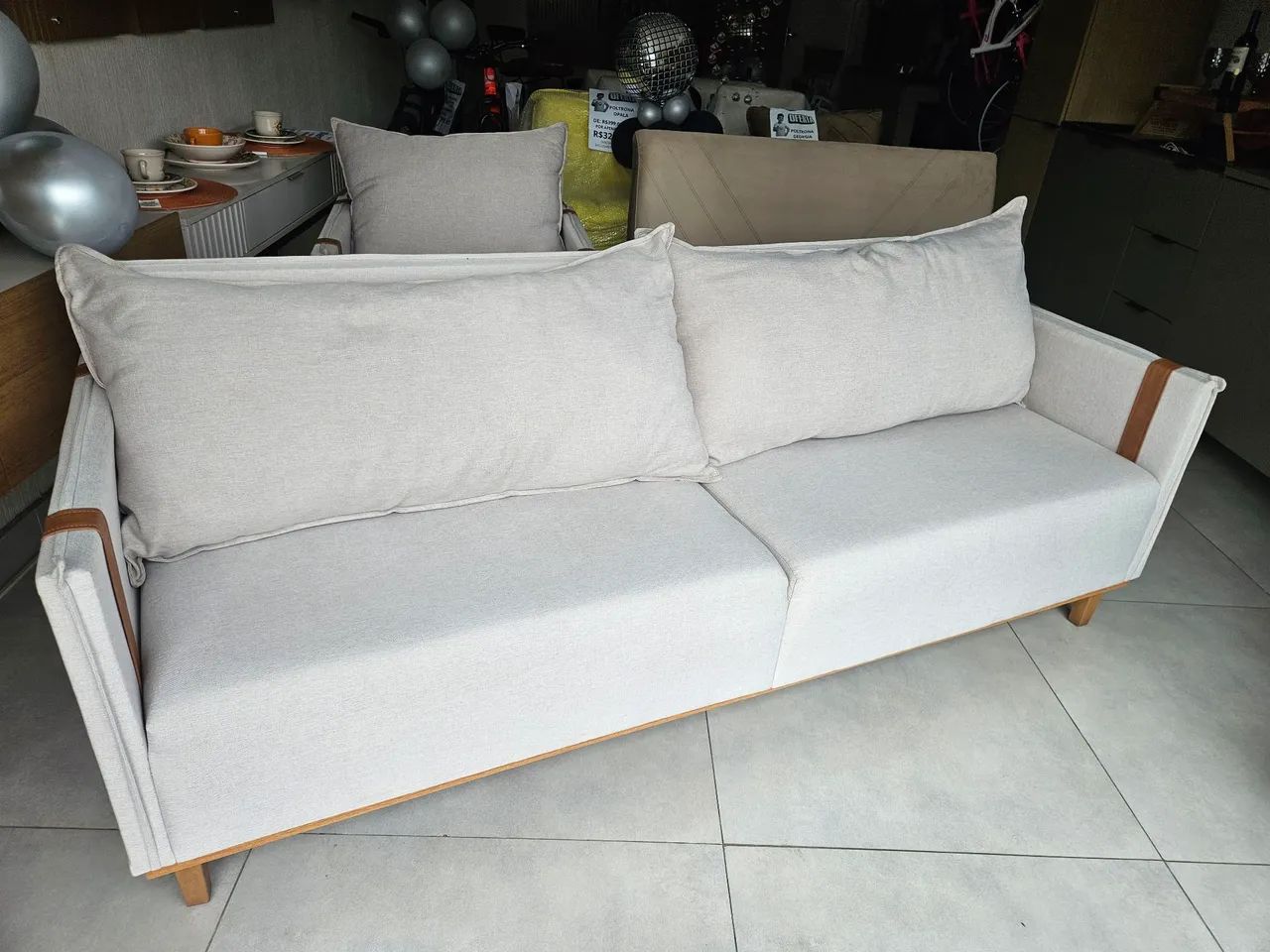 Sofa em linho  - Foto 3