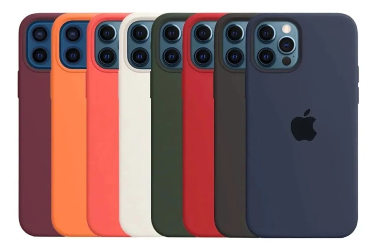 Cases de iPhone e Android.