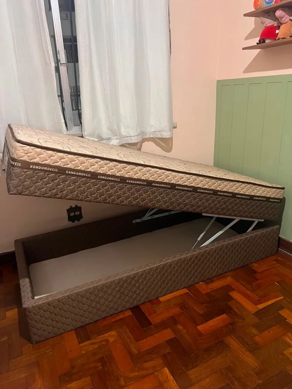 Cama baú de solteiro (qualidade alta)  - Foto 3