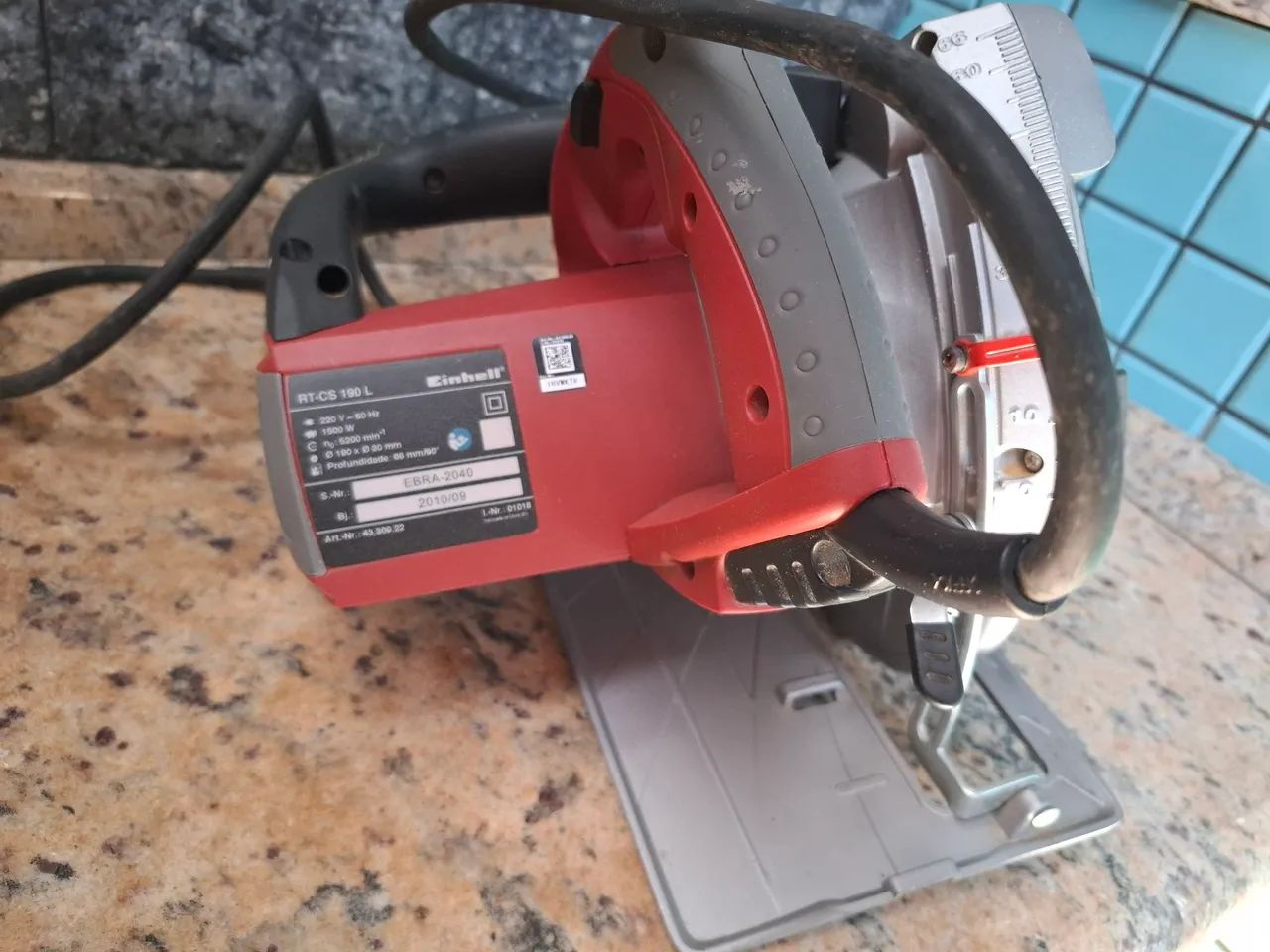 Serra Circular RT-CS 190/1 1500W 220V Einhell