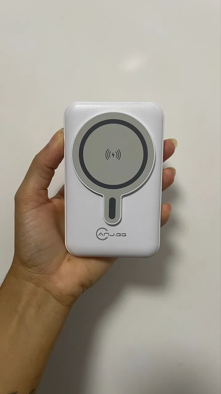 Power bank 10000 mAh TURBO - indução + cabos - Foto 2