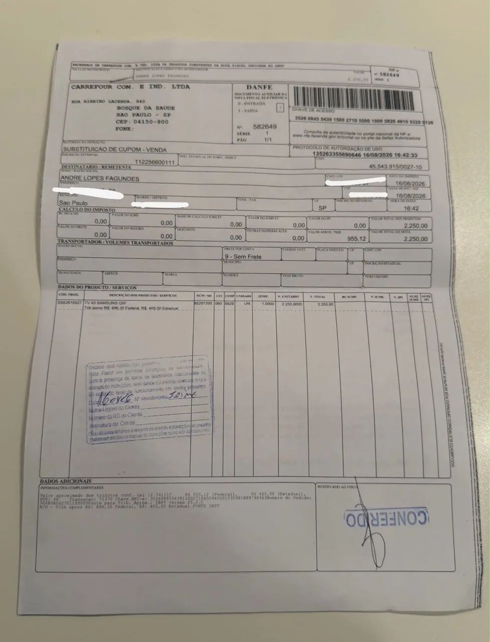 TV Smart Samsung 43 por - Foto 5