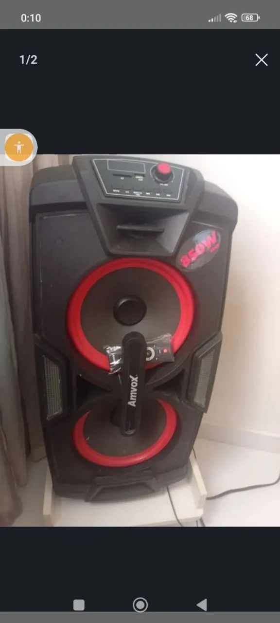 Som Amvox 850w