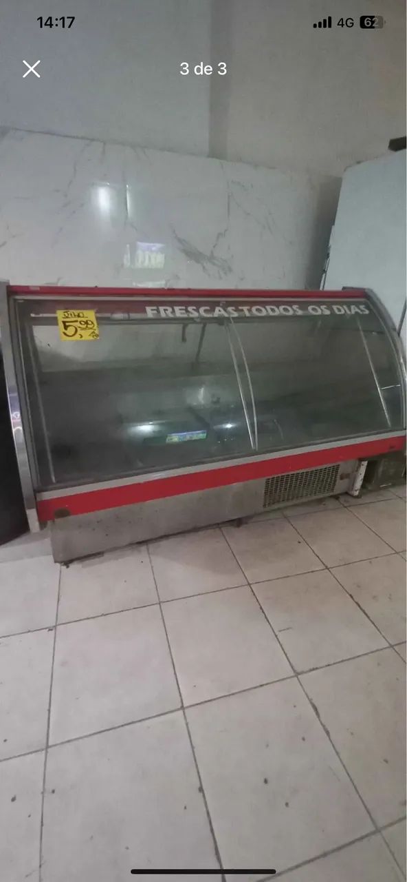 Balcão refrigerado 
