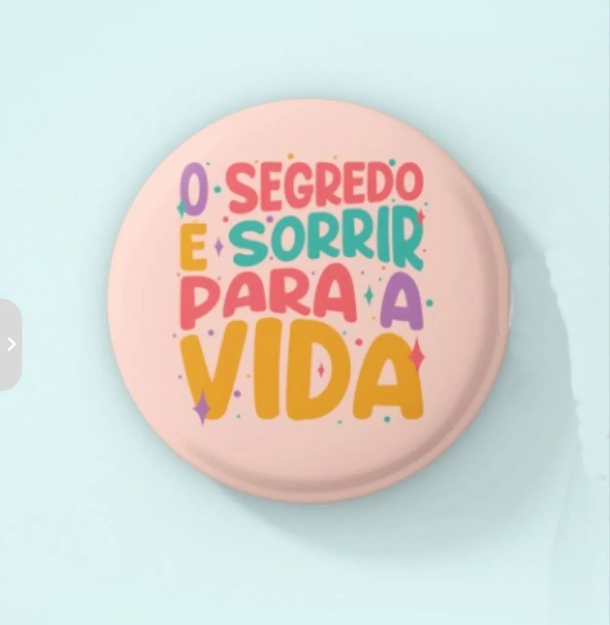 Espelho Personalizado - tamanho 58mm - Foto 3