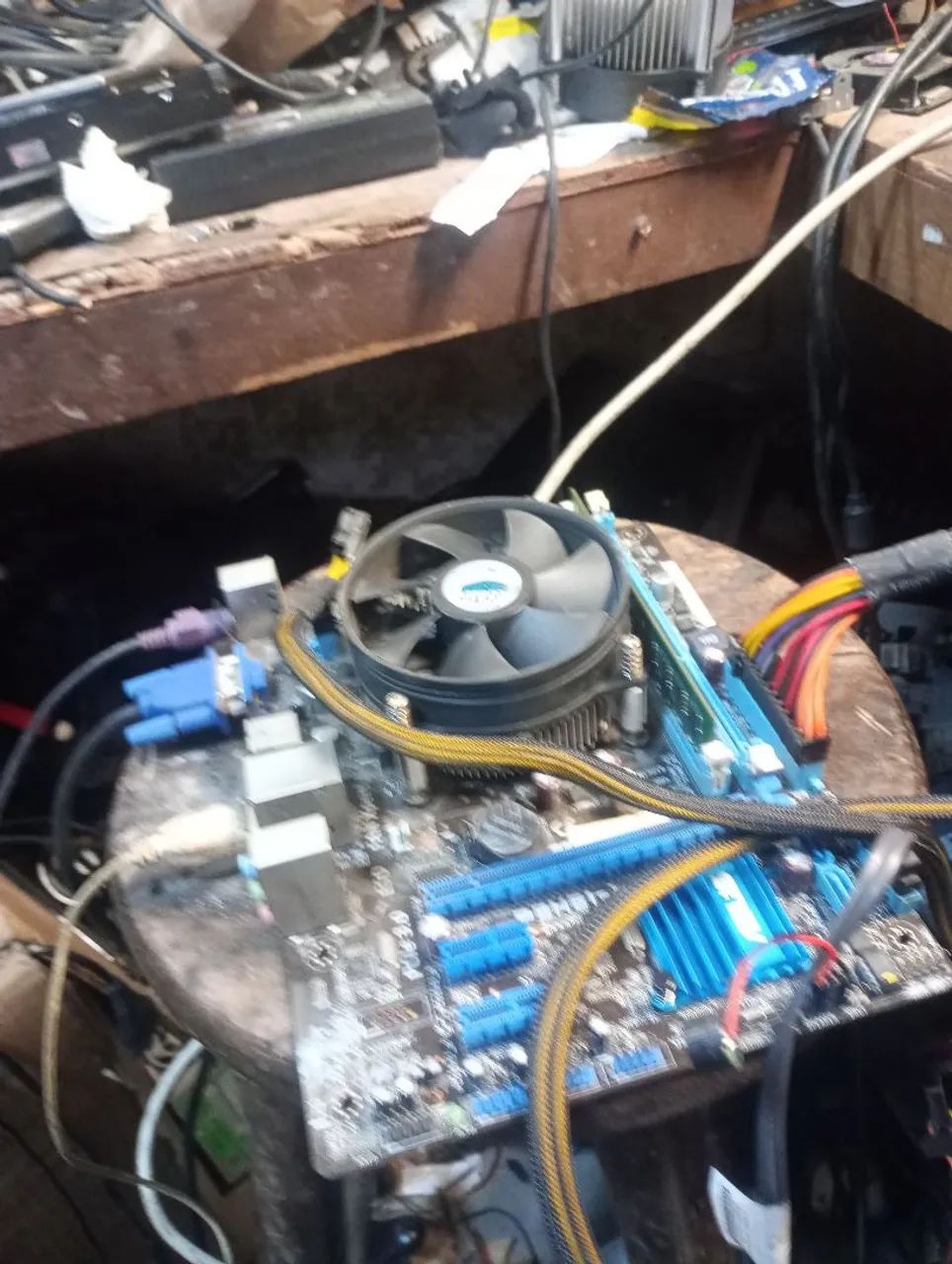 Placa mae e processador