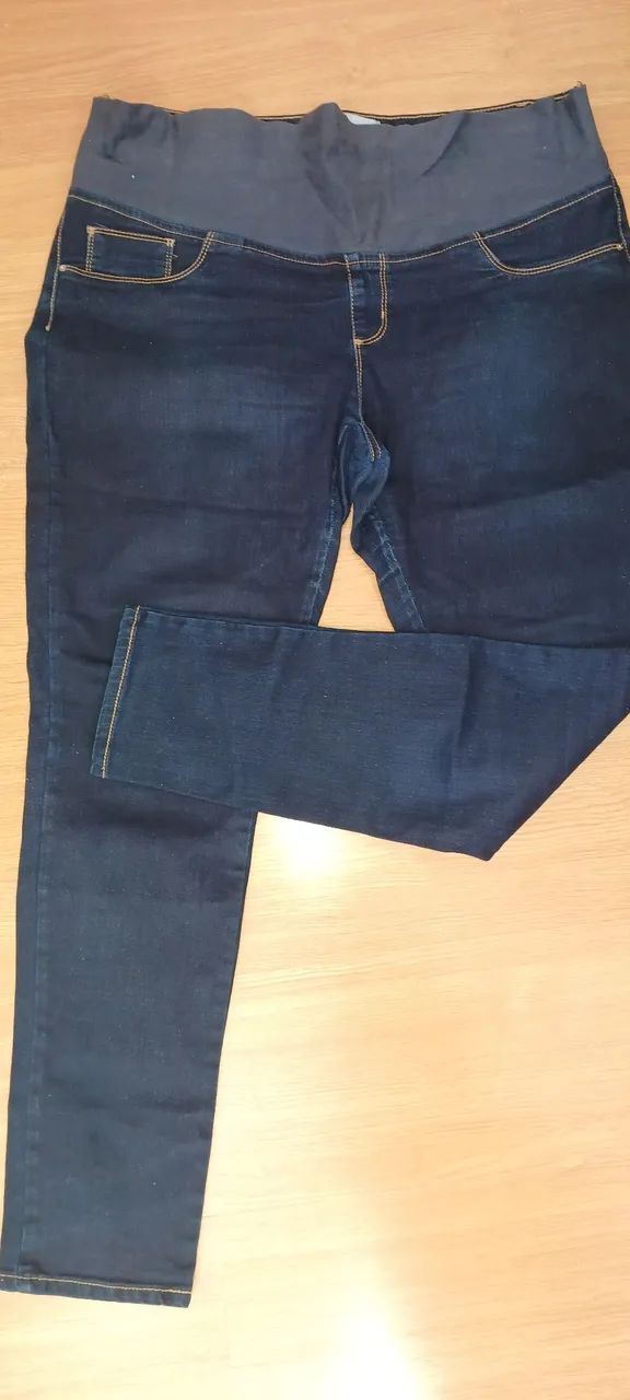 Calça Jeans gestante 